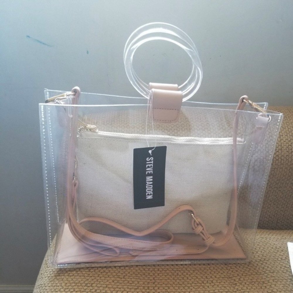 Steve Madden Clear Cross body / Handbag - Picture 3 of 4